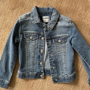 Sonoma girls denim jacket. Size 5